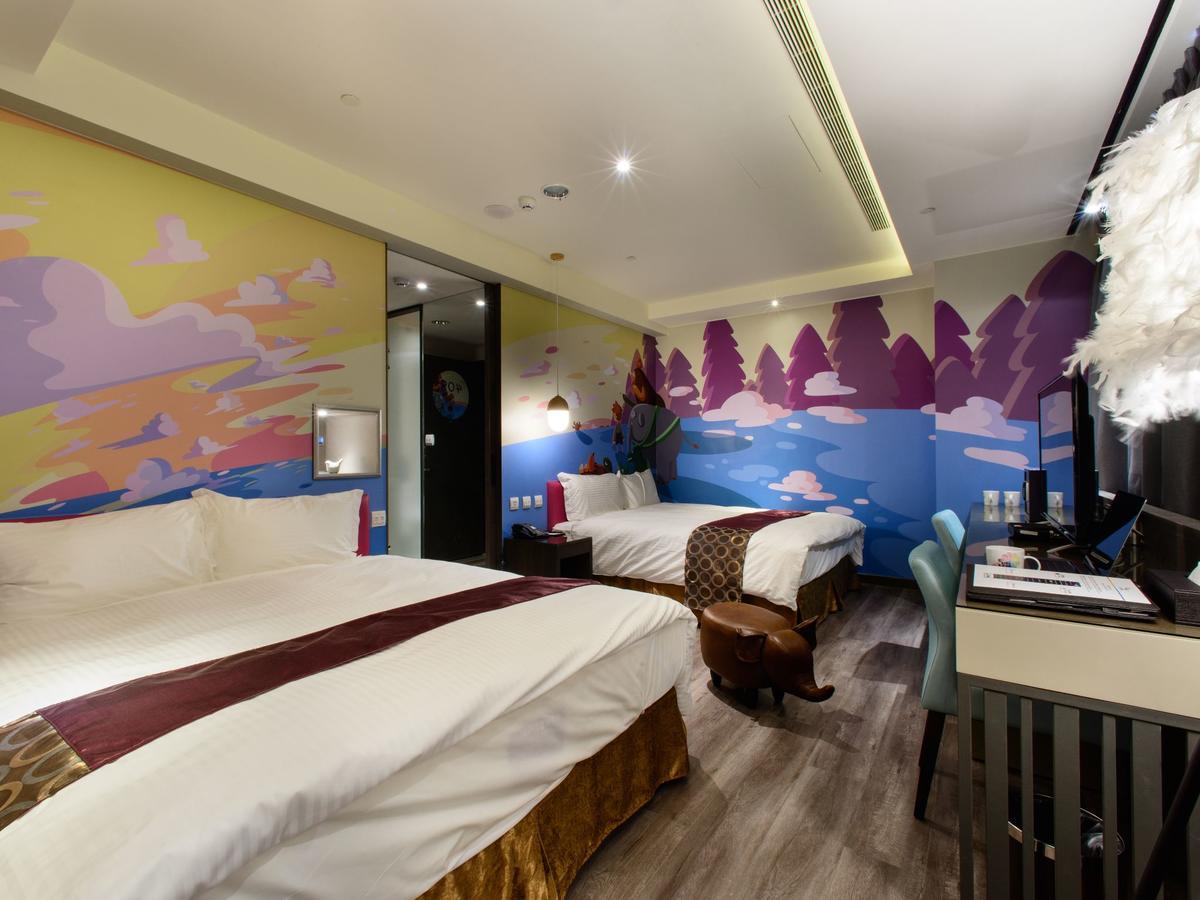 Stay Hotel - Taichung Zhongqing Exteriör bild